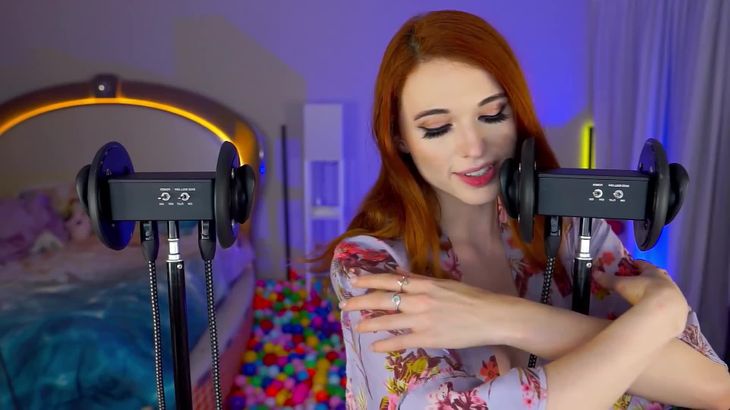 HOT ASMR Licking Kissing in my SILK ROBE