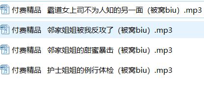 被窝biu剧情音声4A少御姐音助眠ASMR：沉浸式剧情助眠[4A/MP3/320M]