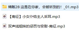 ASMR王稀饭南征3A剧情音频：温柔治愈系助眠女神[3A,320kbps,60分钟]